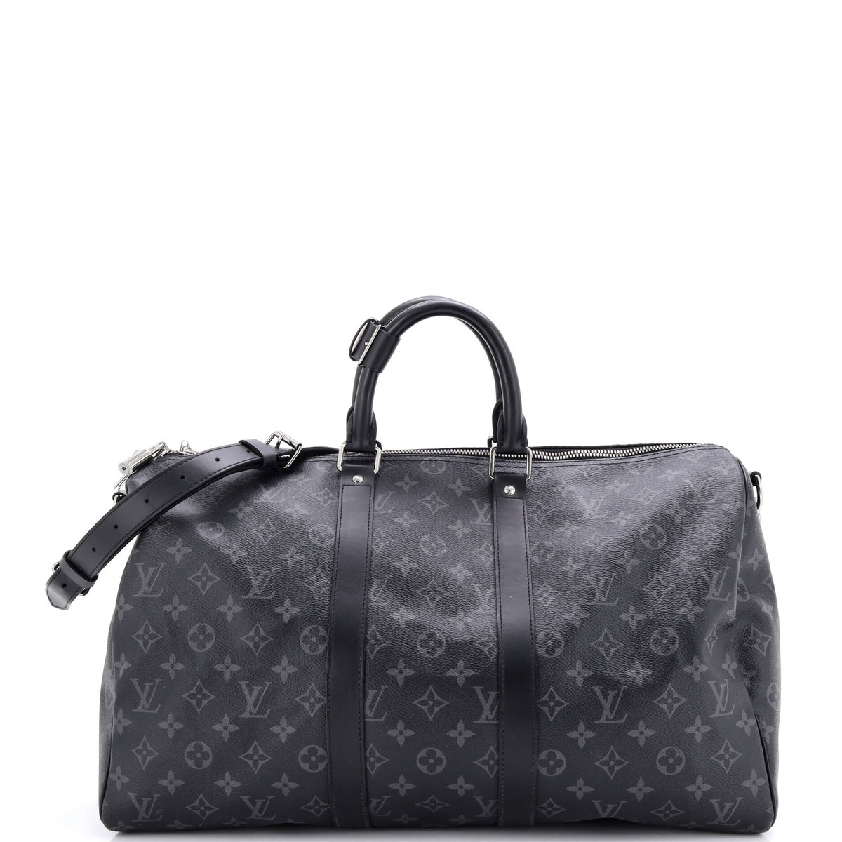 Louis Vuitton Keepall Bandouliere Bag Monogram Eclipse Canvas 45