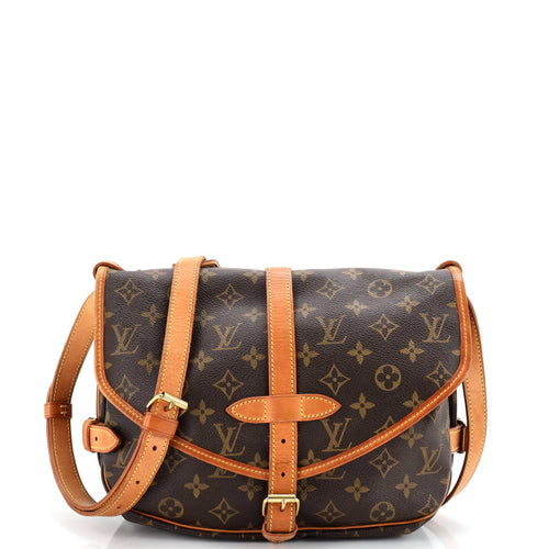 Saumur Handbag Monogram Canvas 30