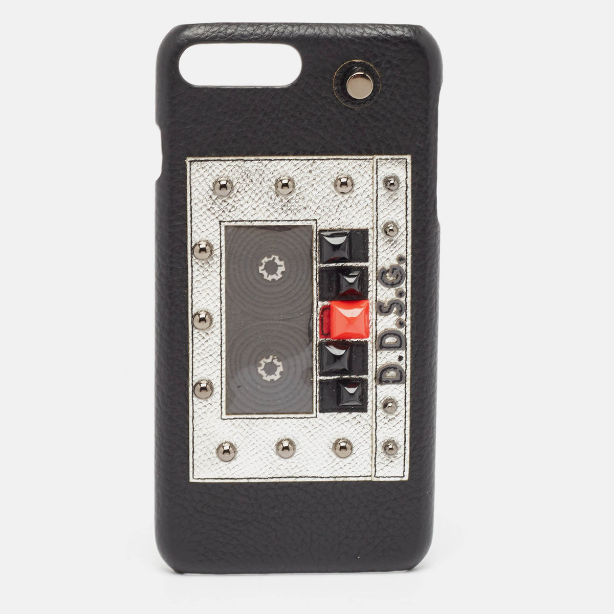 Dolce & Gabbana Black Bottalato Radio iPhone 7 Plus Case