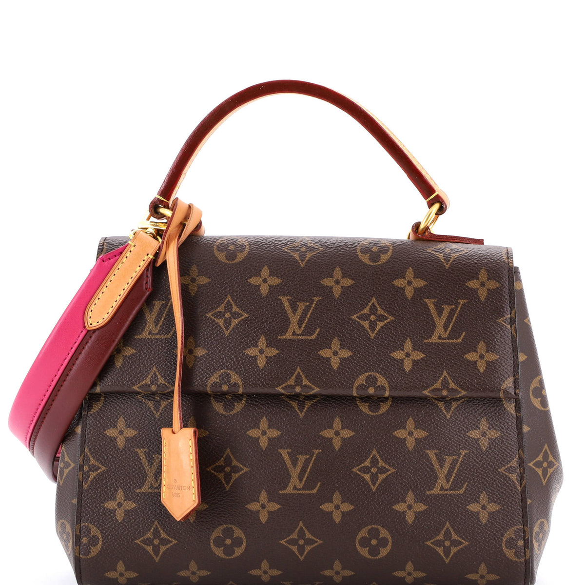 Louis Vuitton Cluny Top Handle Bag Monogram Canvas BB