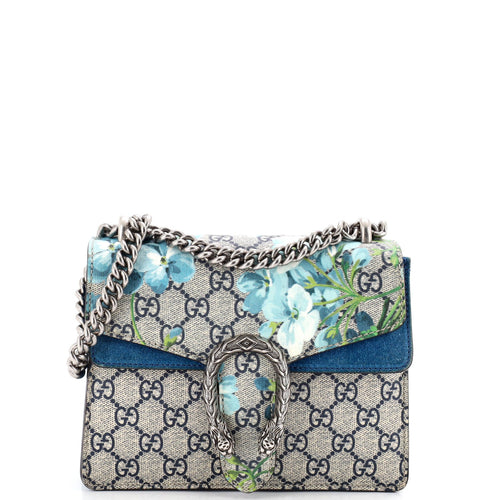 GUCCI Dionysus Bag Blooms Print GG Coated Canvas Mini