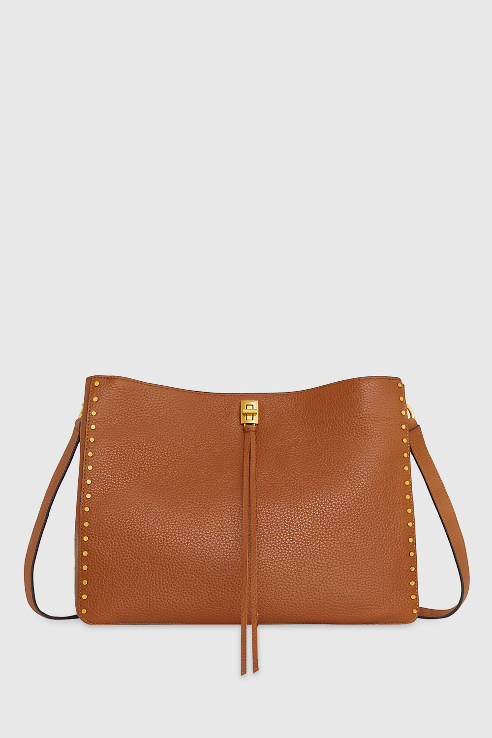 Rebecca Minkoff Darren Large Shoulder Bag In Brown