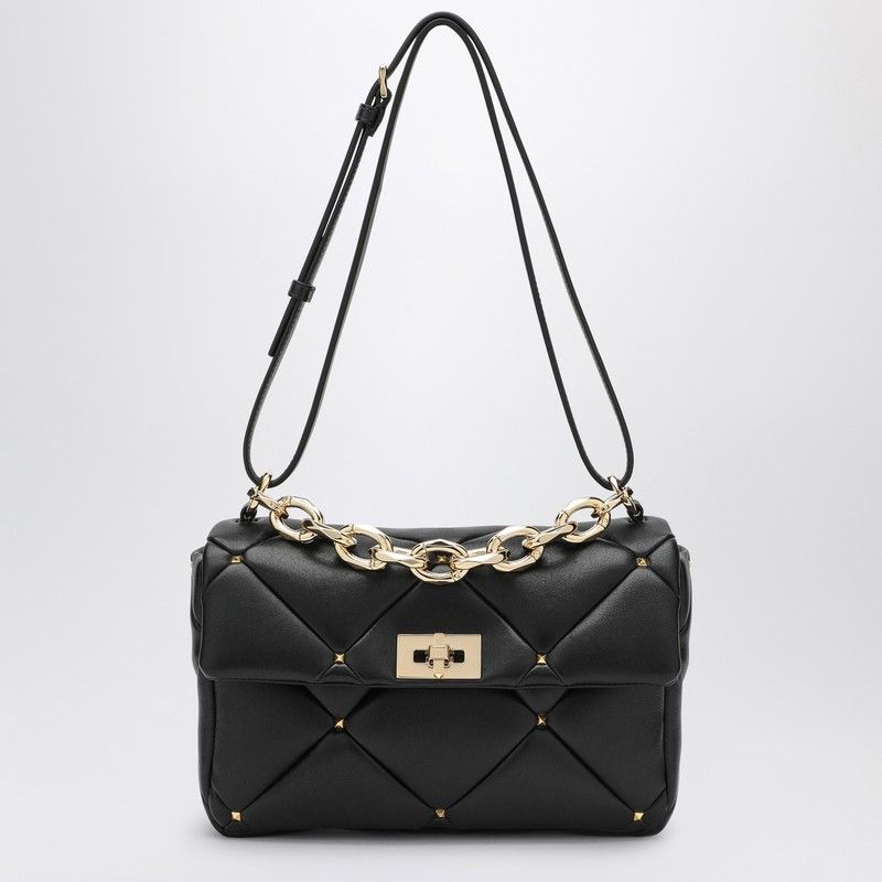 Valentino Garavani Women's Rockstud Spike Bag in Black | 5W2B0Q25SNL