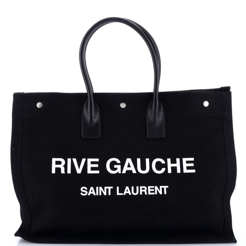 Rive Gauche Shopper Tote Canvas Large