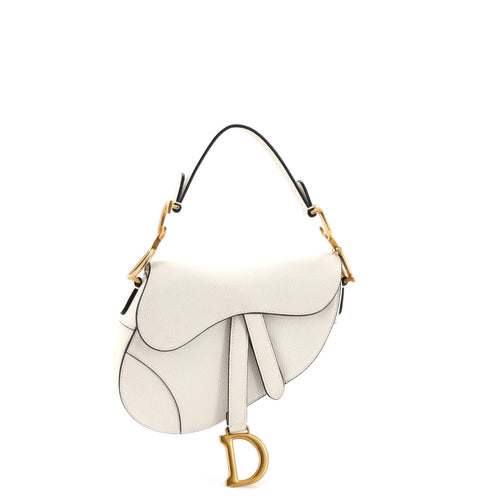 Saddle Handbag Leather Mini
