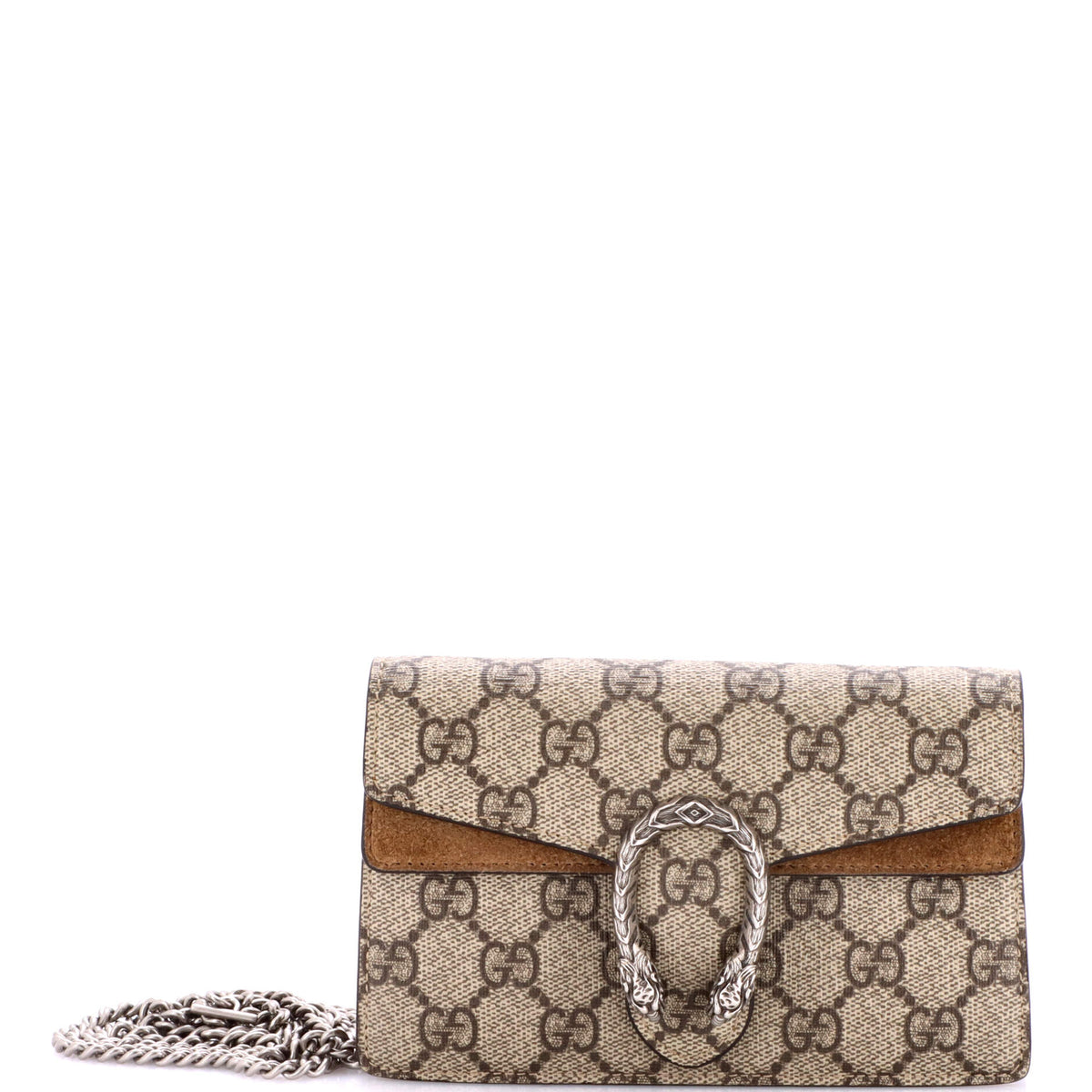Gucci GUCCI Dionysus Bag GG Coated Canvas Super Mini