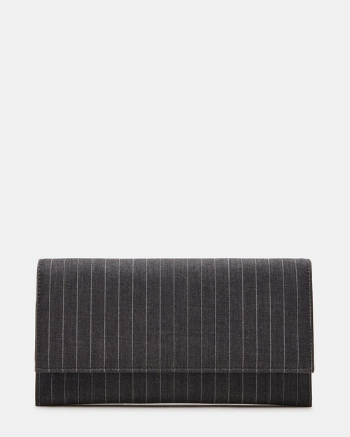 JULIANA BAG GRAY PINSTRIPE