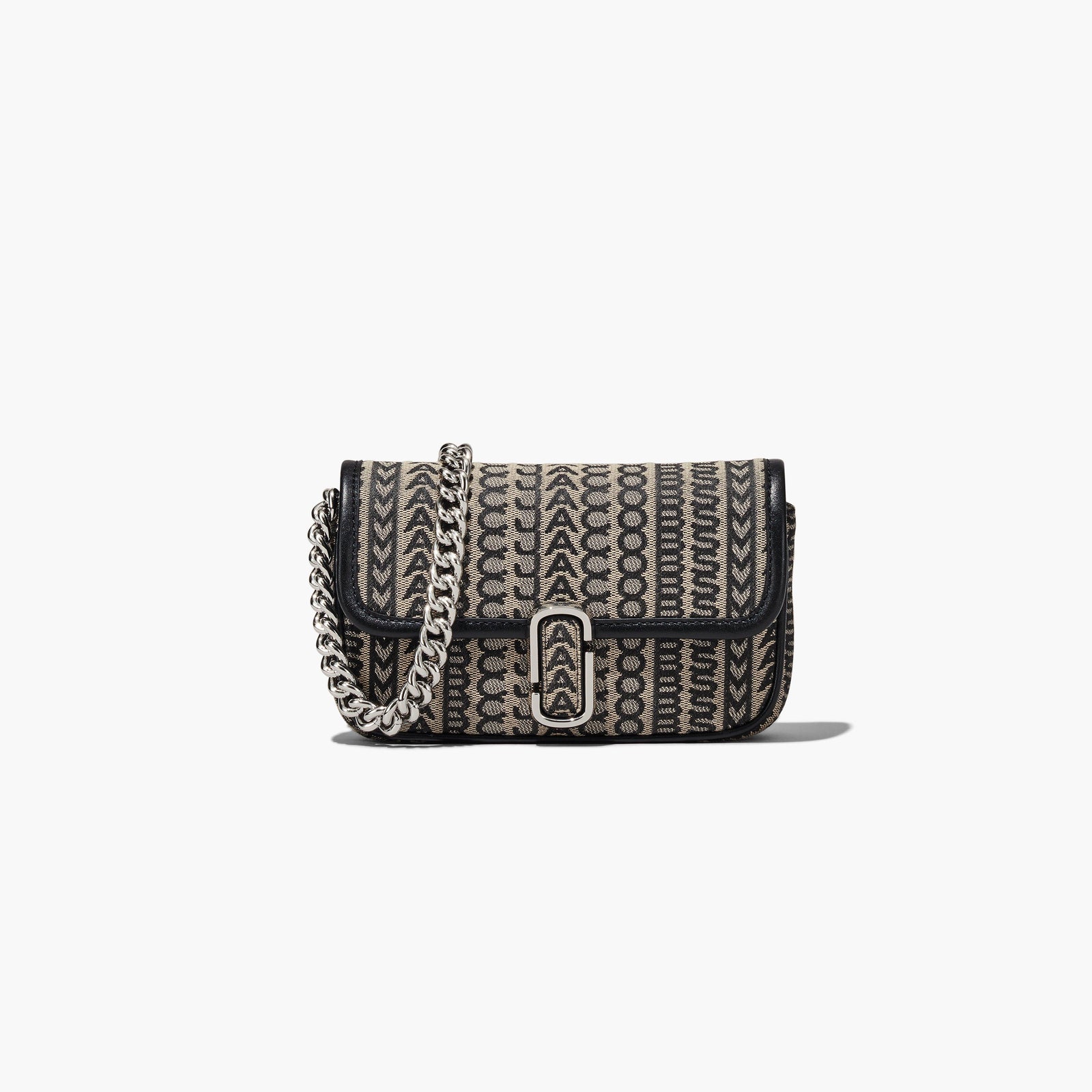 Marc Jacobs Le mini sac Monogram J Marc en beige multi