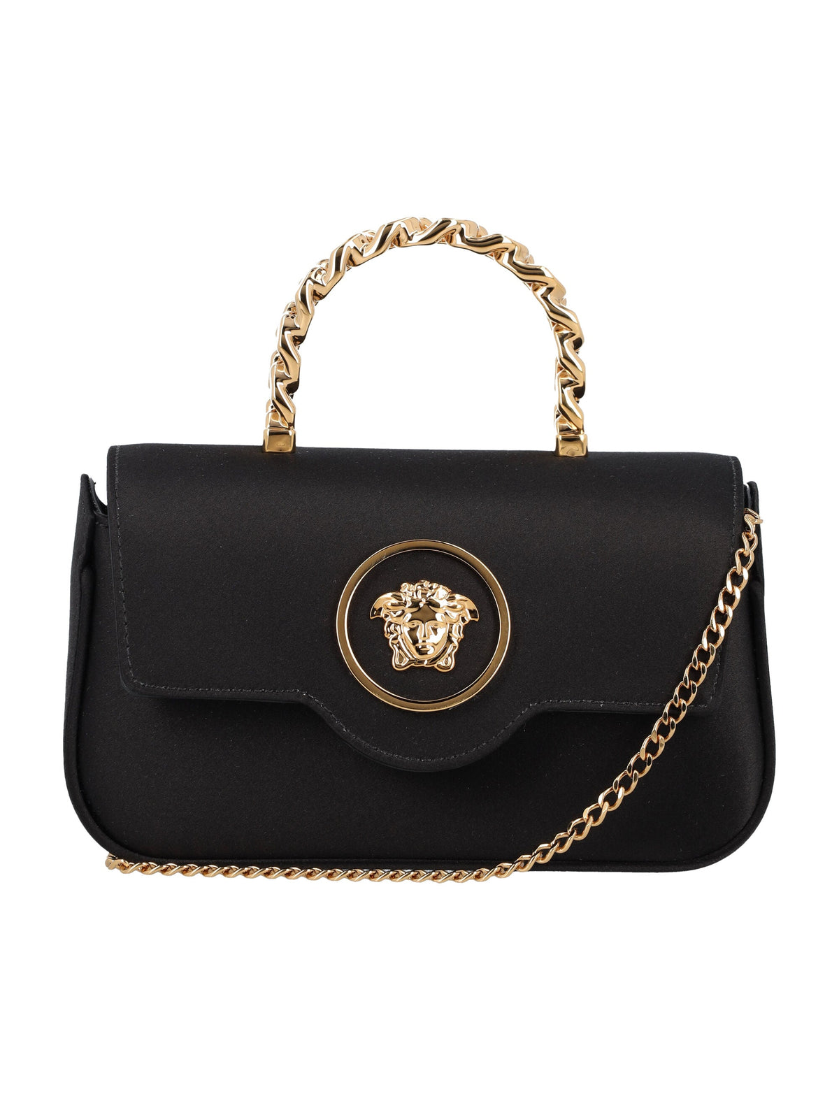 Versace Women's Horizontal Mini Top Handle Bag in Black | 24A10134391A11479 Color 1B00V