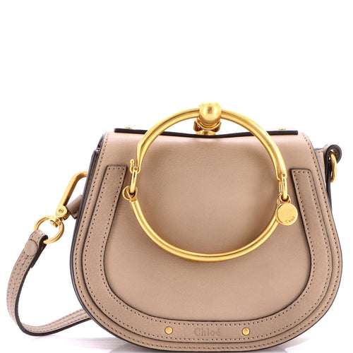 CHLOE Nile Crossbody Bag Leather Small