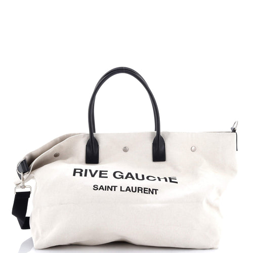 Rive Gauche Shopper Tote Canvas Maxi