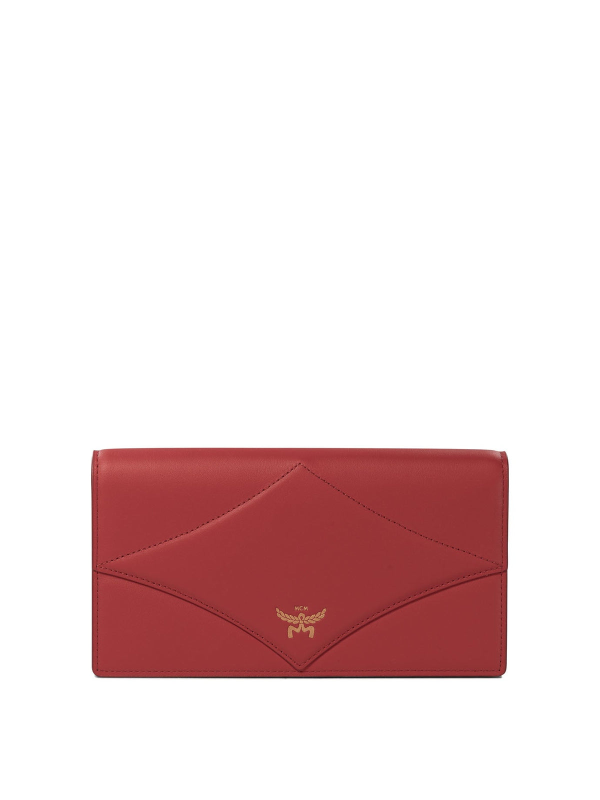 Mcm Women's "diamond Chain" Crossbody Bag in Red | MYLEAAK01XC