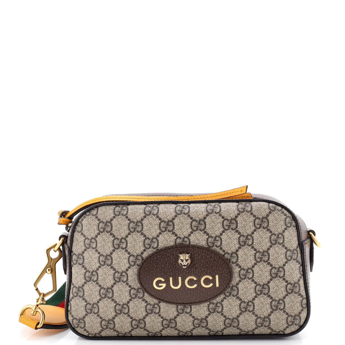 Gucci GUCCI Neo Vintage Camera Messenger Bag GG Coated Canvas