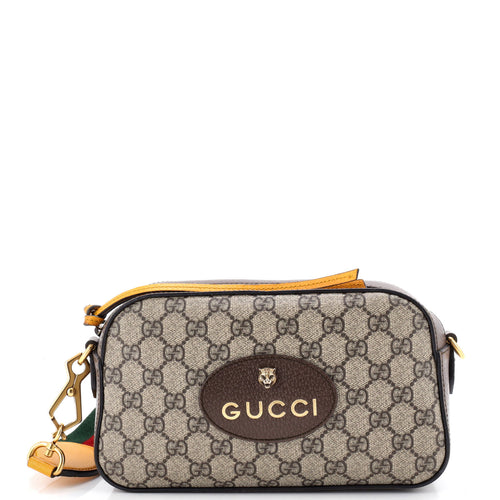 GUCCI Neo Vintage Camera Messenger Bag GG Coated Canvas