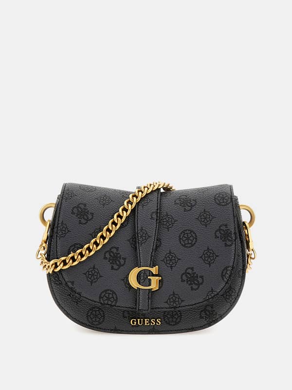 Guess Mini sac à bandoulière Kuba 4G avec logo Peony