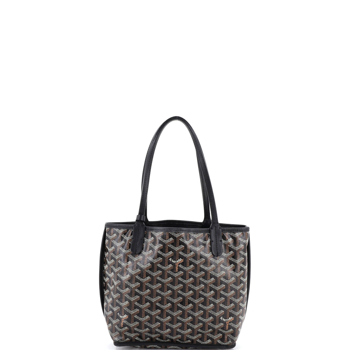 Goyard GOYARD Anjou Reversible Tote Coated Canvas Mini