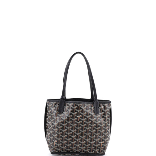 GOYARD Anjou Reversible Tote Coated Canvas Mini