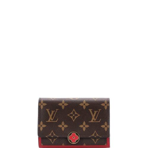 Flore Wallet Monogram Canvas Compact