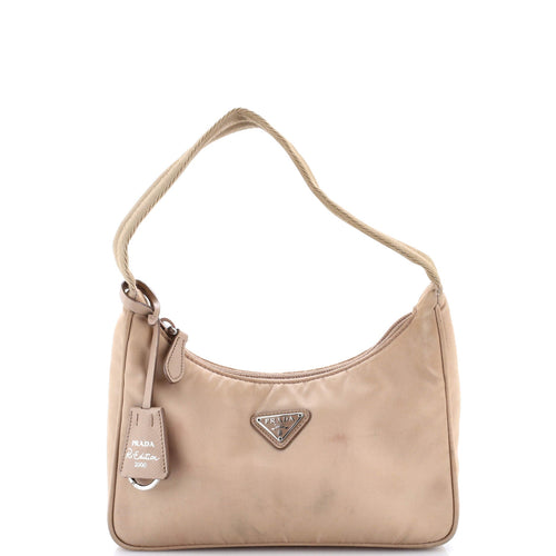 PRADA Re-Edition 2000 Hobo Tessuto Mini