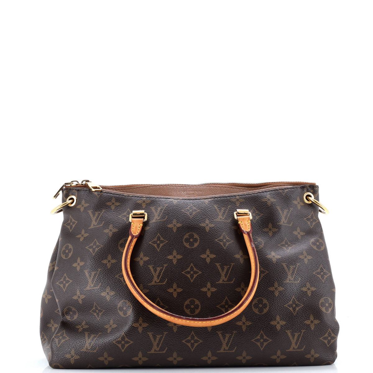 Louis Vuitton Pallas Tote Monogram Canvas with Leather