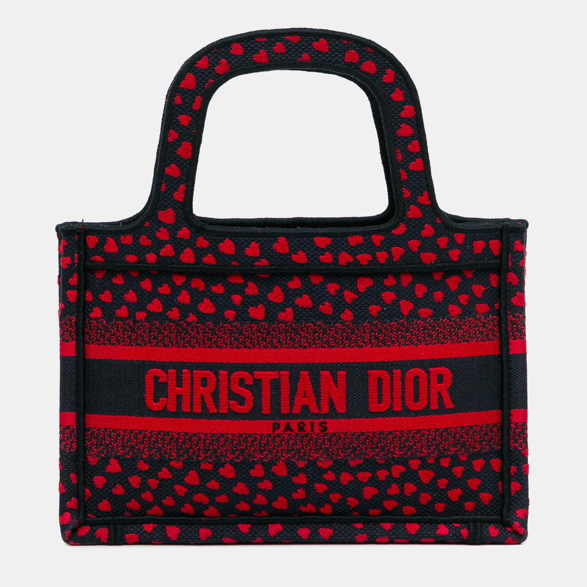 Dior Mini Pop Heart I Love Paris Book Tote Bag