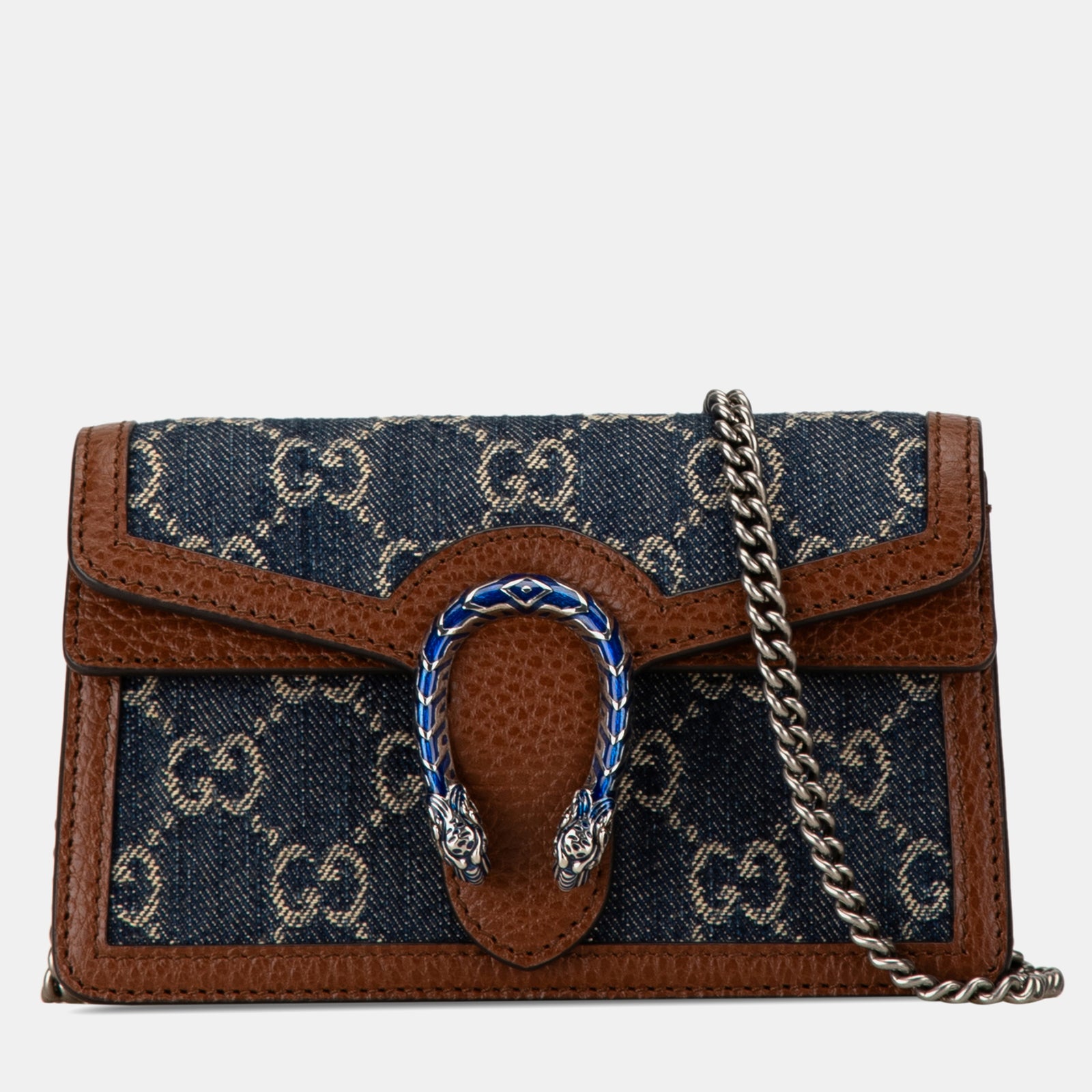 Gucci Superkleine Umhängetasche „Dionysus“ aus GG-Denim