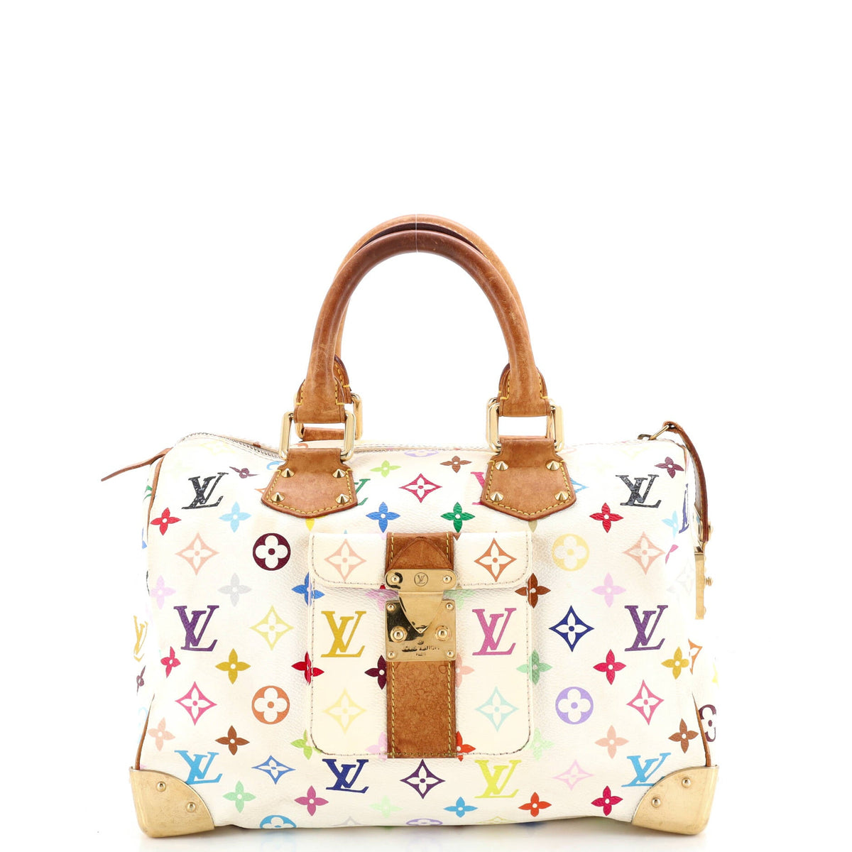 Louis Vuitton Speedy Handbag Monogram Multicolor 30