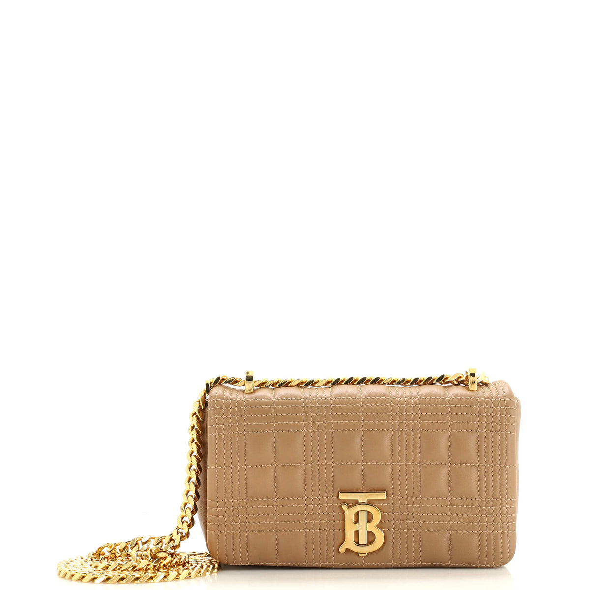 Burberry Lola Shoulder Bag Quilted Lambskin Mini