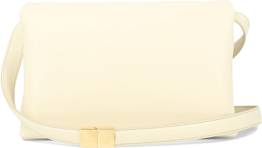 Marni Women's Prisma Shoulder Bag in White | SBMP0139UOP529800W06