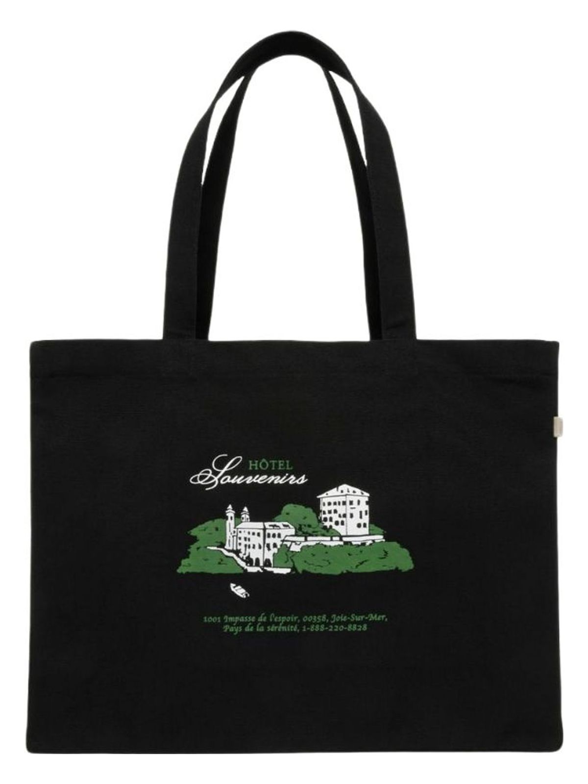 A.p.c. Men's Hotel Jjjjound Tote Bag in Noir | COGYXM61945