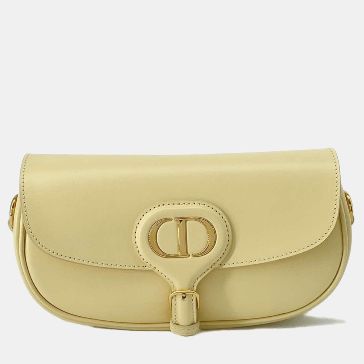 Dior Yellow Leather Bobby East Shoulder Bag