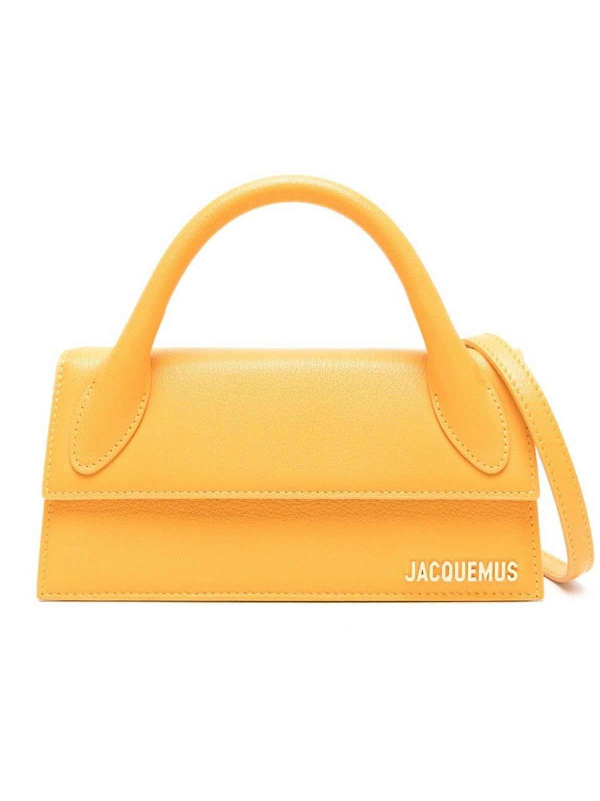 Jacquemus Women's Le Chiquito Long Handbag in Orange | Size UNI | 213BA004
