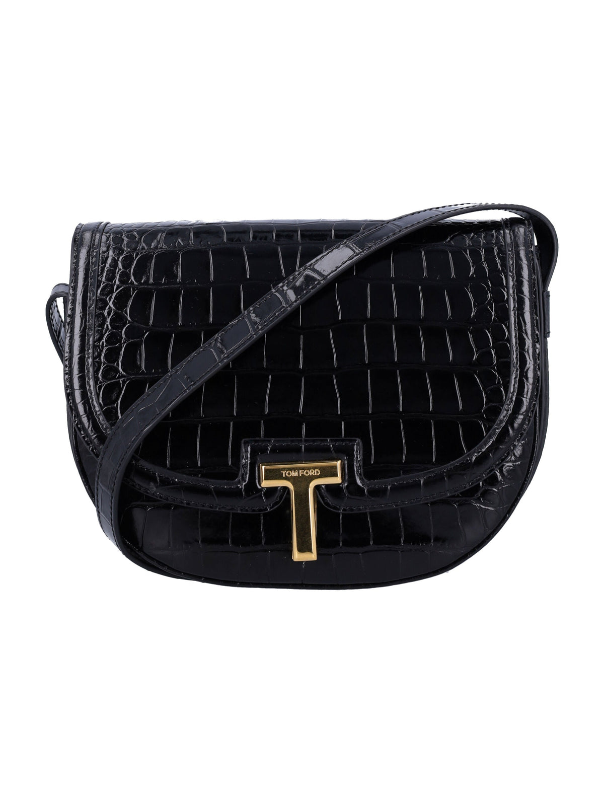 Tom Ford Women's Wallis Round Bag in Black | 24AL1833LCL395X Color 1N001