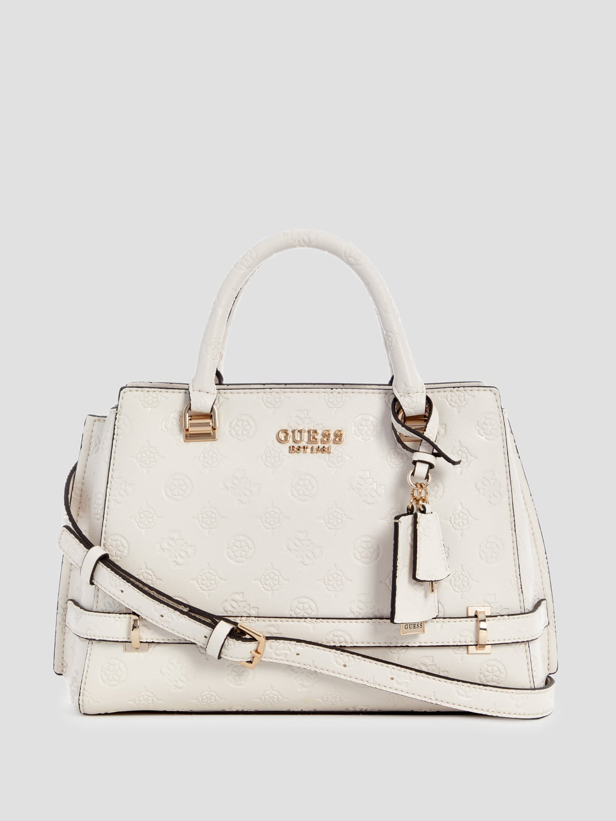 Guess Zarela Debossed Luxury Satchel