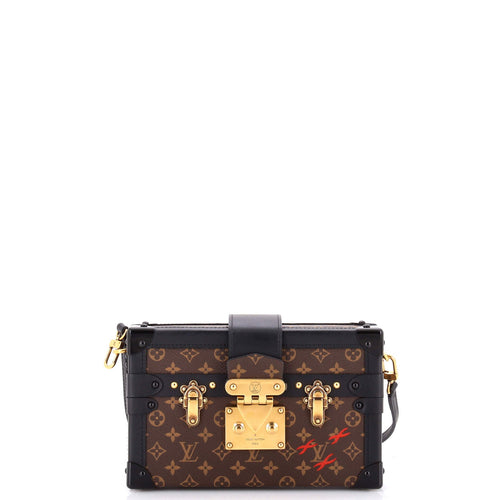 Petite Malle Handbag Monogram Canvas East West