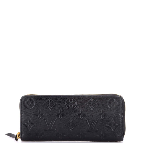 Clemence Wallet Monogram Empreinte Leather