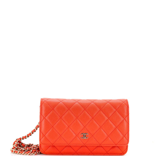 CHANEL Wallet on Chain Quilted Caviar