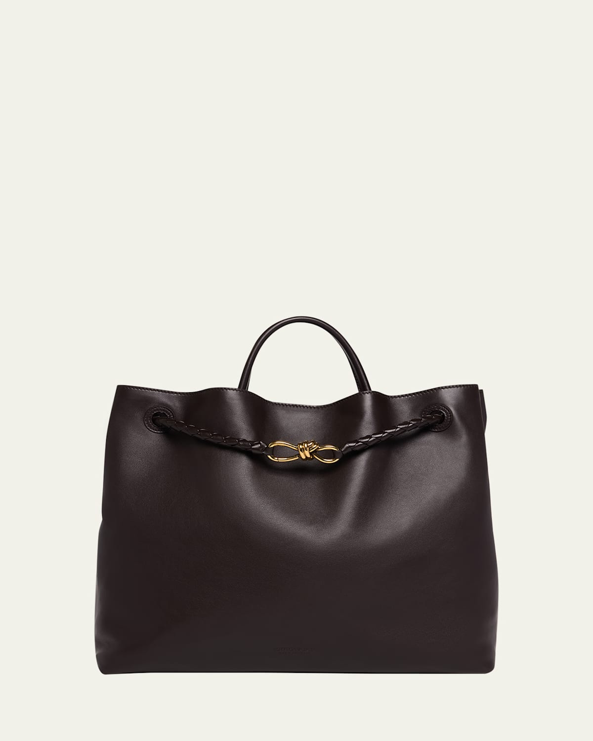 Bottega Veneta Andiamo Large Leather Tote Bag