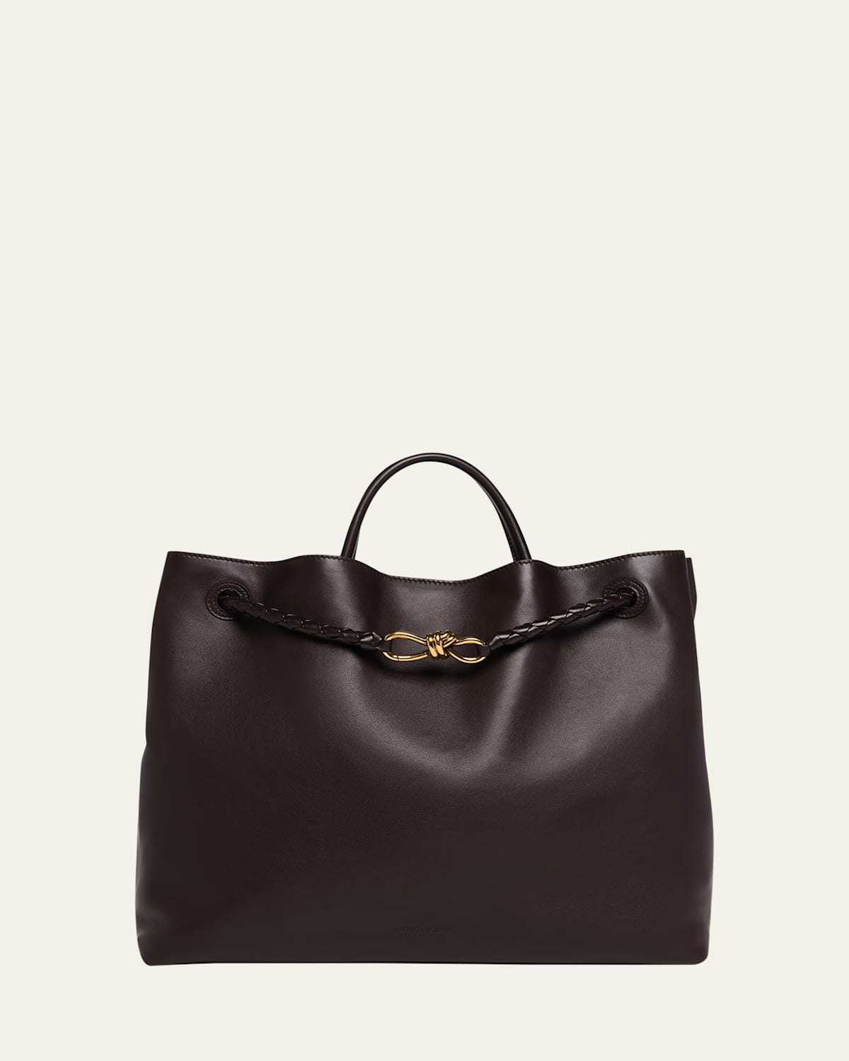 Bottega Veneta Grand sac fourre-tout en cuir Andiamo