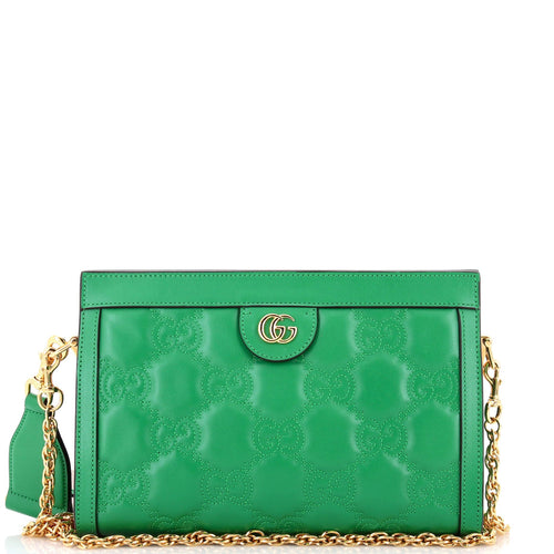 GUCCI GG Shoulder Bag GG Matelasse Leather Small
