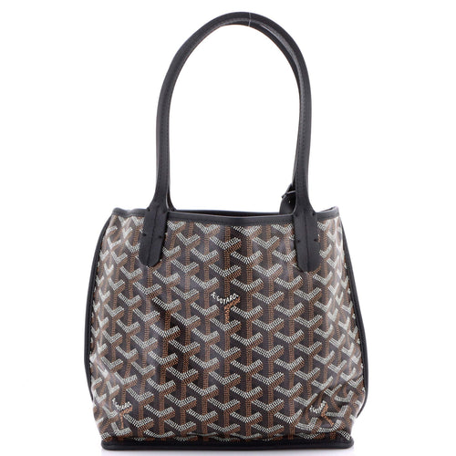 GOYARD Anjou Reversible Tote Coated Canvas Mini