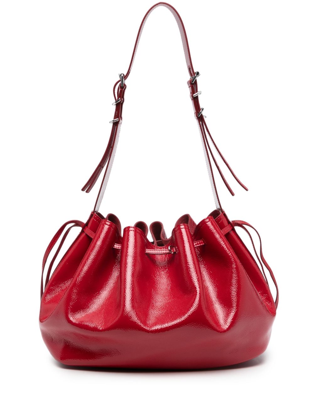 Givenchy Women's Pumpkin Medium Leather Shoulder Bag in Red | Size UNI | BB510TB25Y