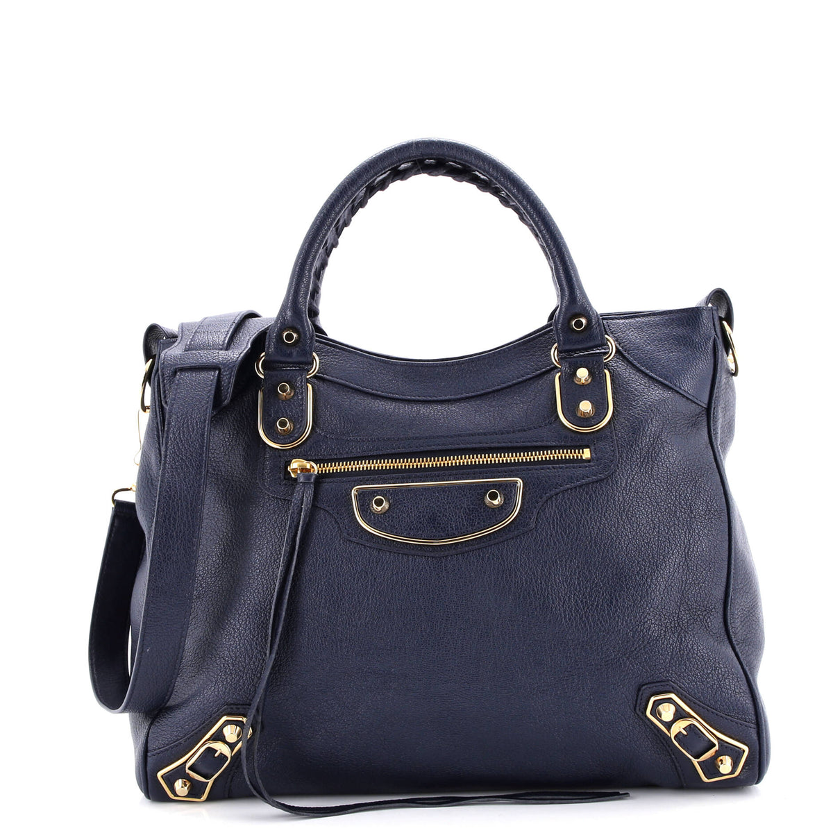 Balenciaga City Classic Metallic Edge Bag Leather Medium
