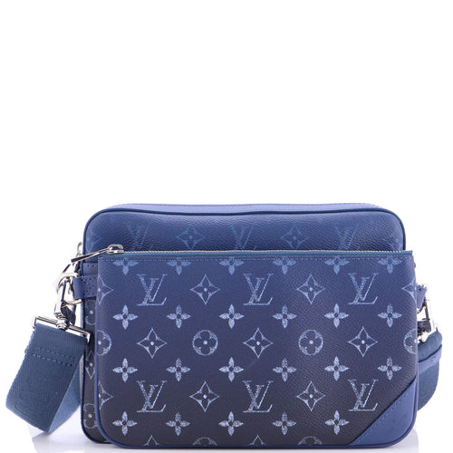Trio Messenger Bag Monogram Gradient