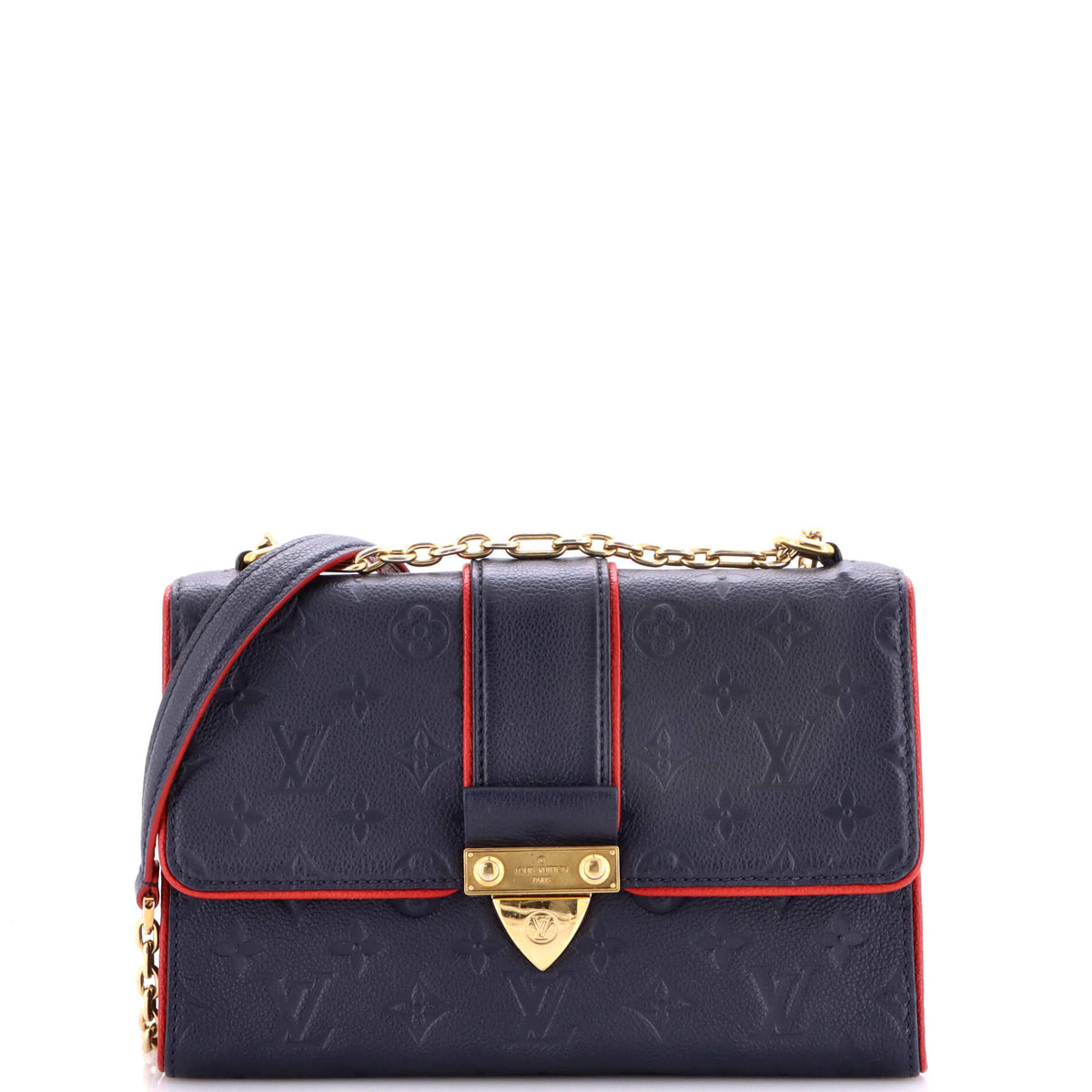 Louis Vuitton Saint Sulpice Handbag Monogram Empreinte Leather PM