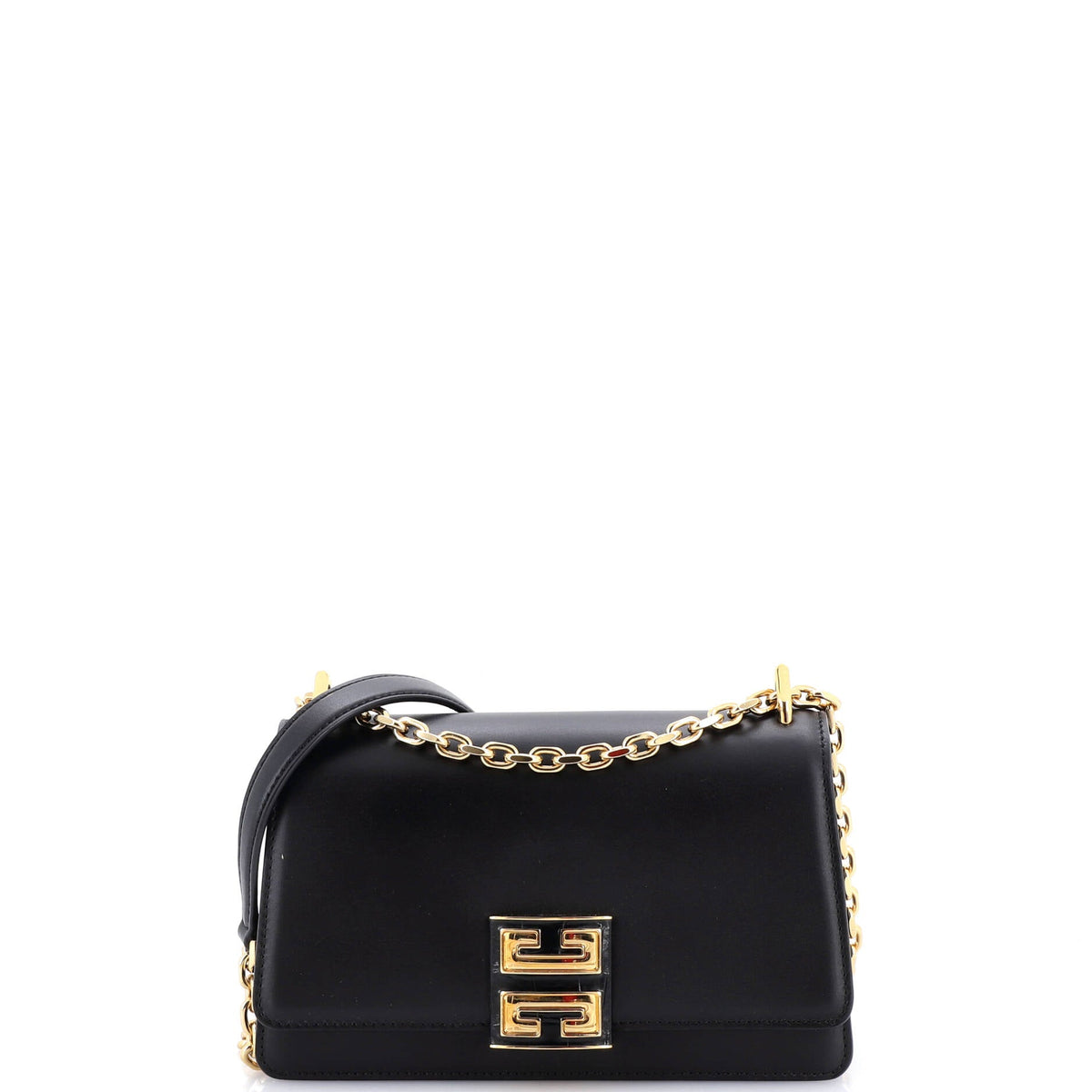 Givenchy GIVENCHY 4G Cube Chain Top Handle Bag Leather Small