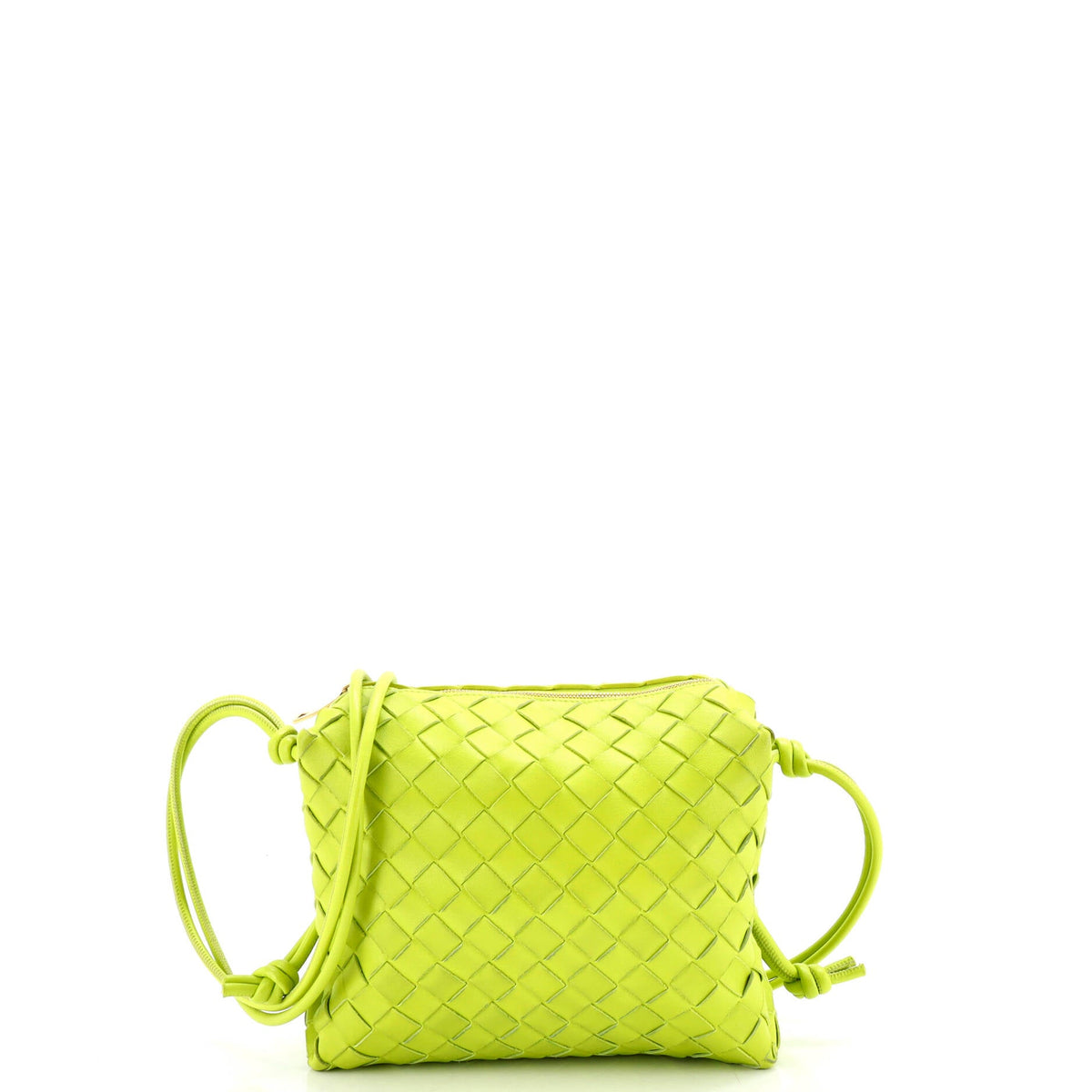 Bottega Veneta Loop Crossbody Bag Intrecciato Nappa Small