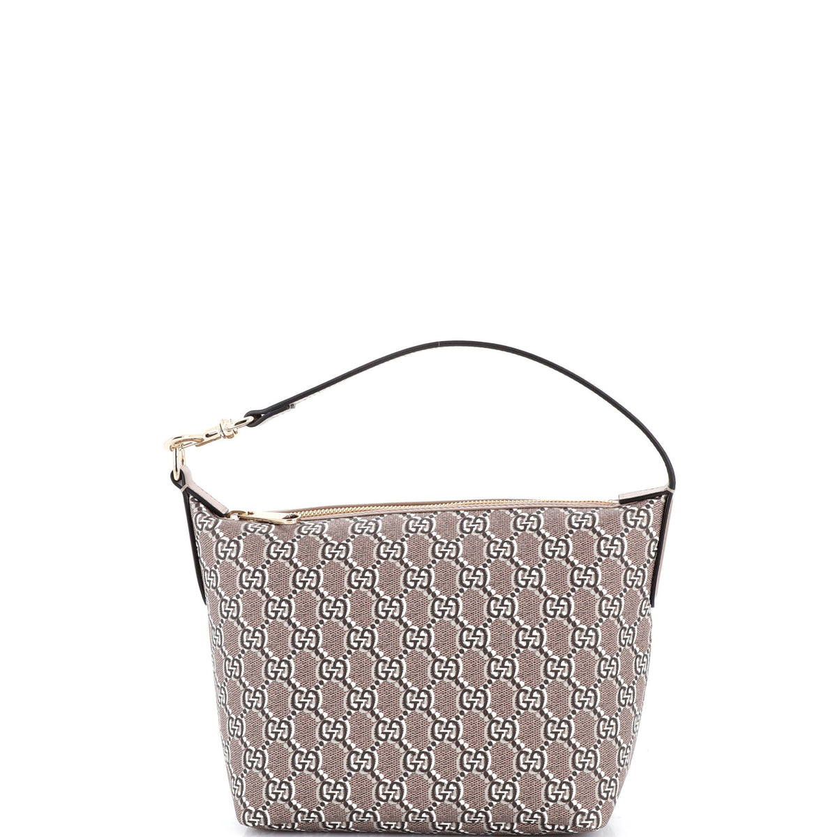 Gucci GUCCI Ophidia Zip Shoulder Bag GG Shadow Coated Canvas Super Mini