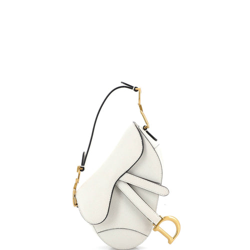Saddle Handbag Leather Mini