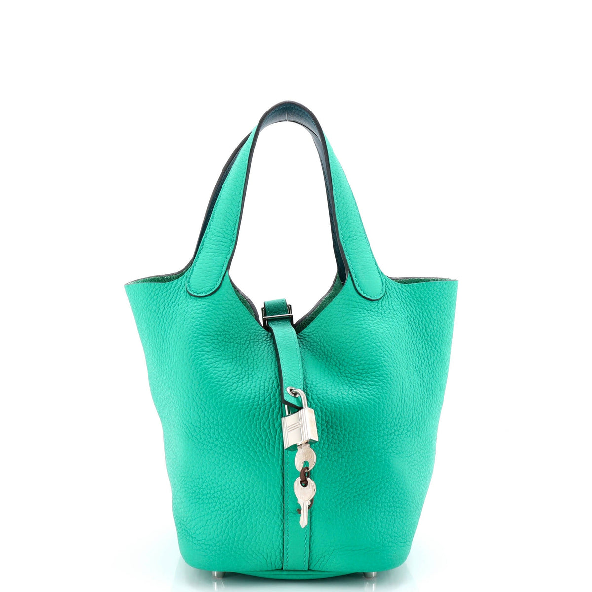 Herm?s Eclat Picotin Lock Bag Clemence with Swift PM